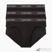 Quần lót nam Calvin Klein NB2867 Pima Cotton Hip Brief 3-pack Black
